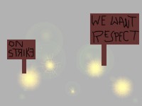 Artist's rendition. REAL lantern archons can't make signs.